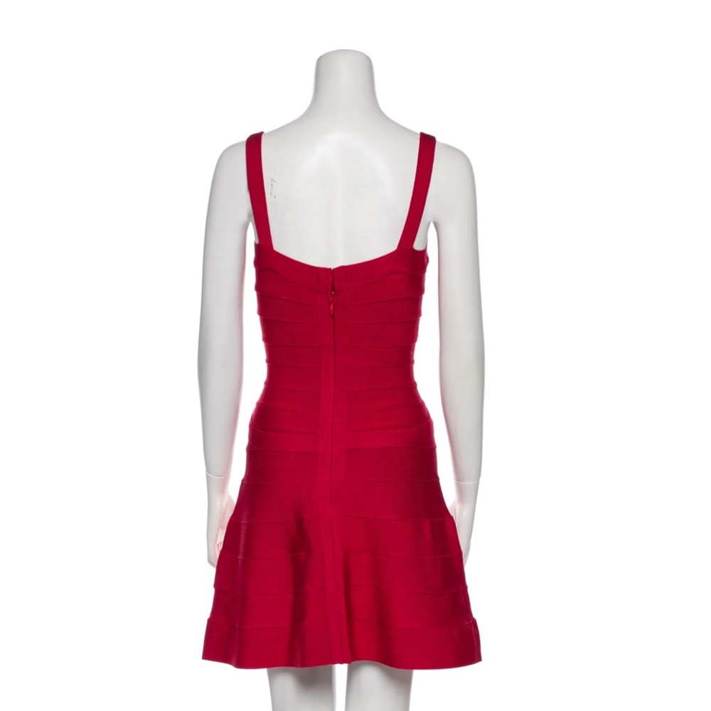 Herve Leger red minidress - Picture 2 of 13
